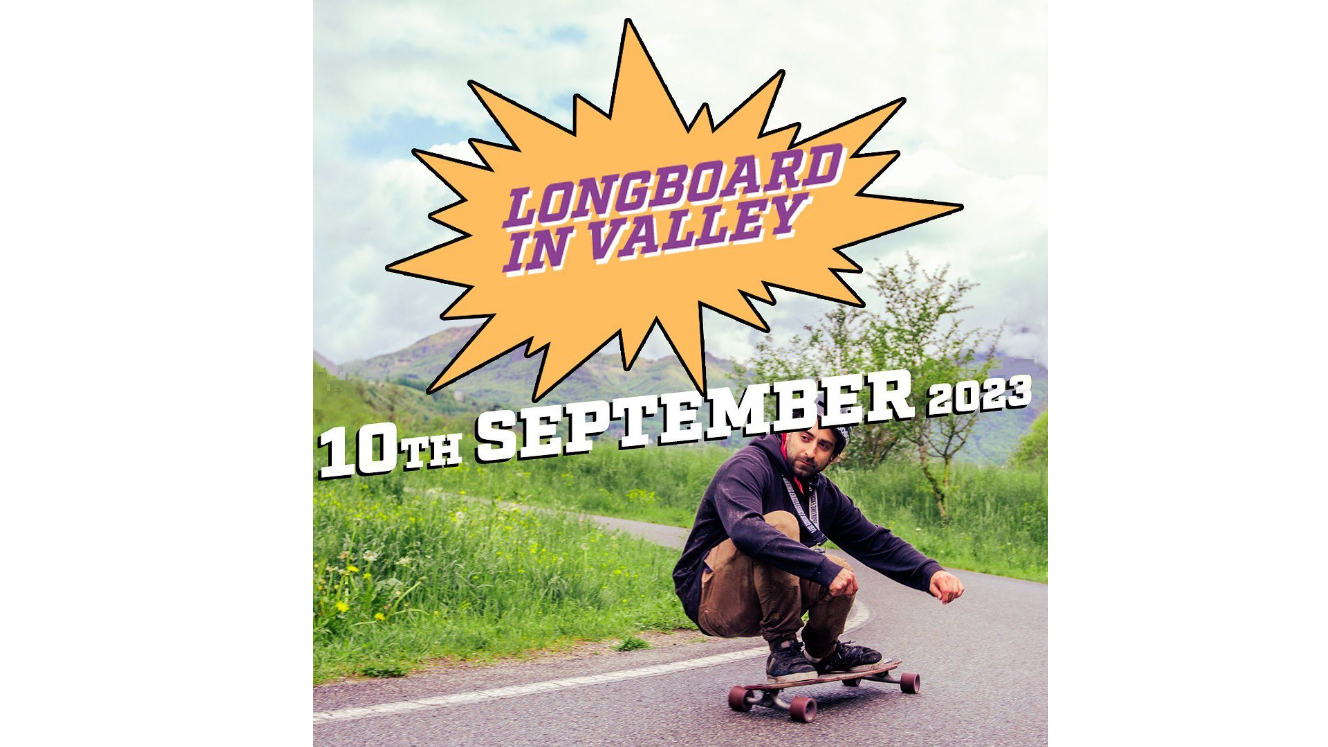 Longboard in Valley 2023 Poster