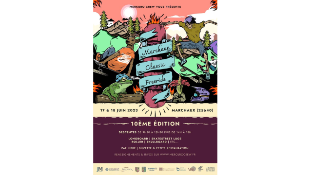 Marchaux Freeride 2023 poster